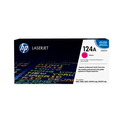 หมึกพิมพ์เลเซอร์  HP 124A Toner Magenta