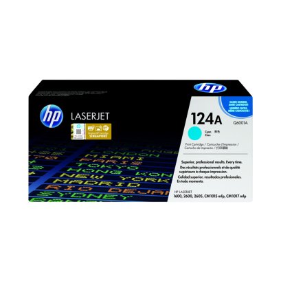หมึกพิมพ์เลเซอร์ HP 124A Toner Cyan