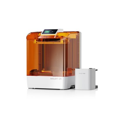 เครื่องพิมพ์เรซิ่นสามมิติ Creality Halot-X1 Combo 220V Resin 3D Printer