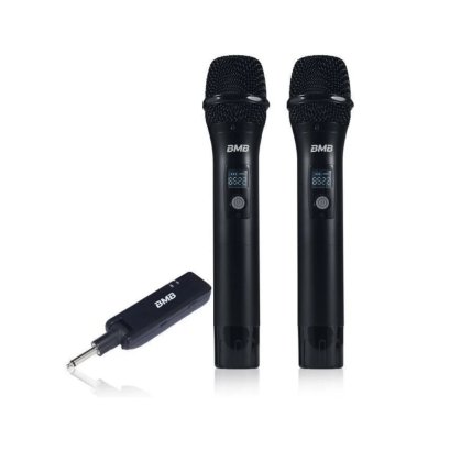 [ไมโครโฟนไร้สายแบบมือถือคู่] BMB WH-210 Dual Wireless Microphone
