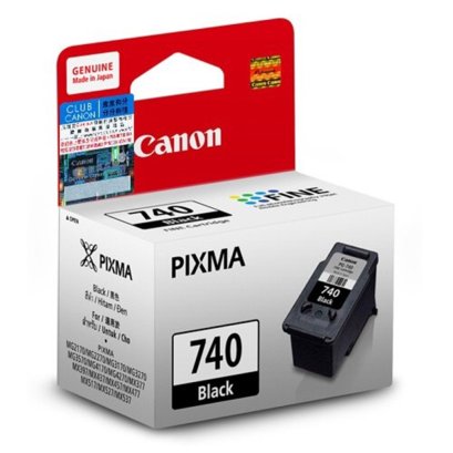 หมึกพิมพ์อิงค์เจ็ท Canon PG-740 Black