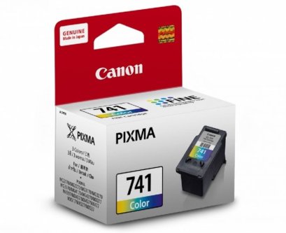 หมึกพิมพ์อิงค์เจ็ท Canon CL-741 Tri-Color