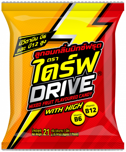 DRIVE  Mixed Fruit Flavoured Candy