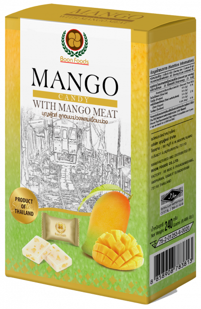 BoonFoods Mange Candy with Mango Meat