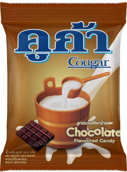 Cougar Chocolate Flavoured Candy