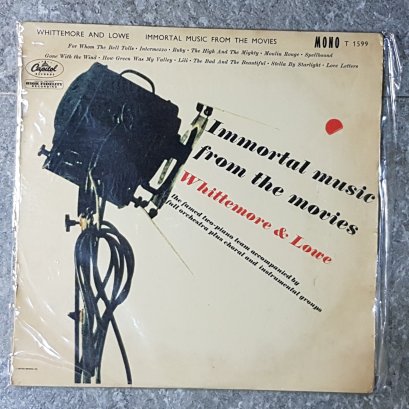 แผ่นเสียง Vinyl Records อัลบัม Immortal music from the movies