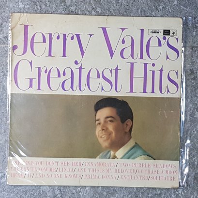 แผ่นเสียง Vinyl Records อัลบัม Jerry Vale&#039;s Greatest Hits