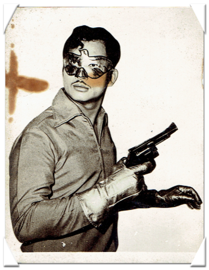 ภาพถ่ายขาว-ดำ อินทรีทอง #1 ขนาด 6.9 x 8.9 ซม.