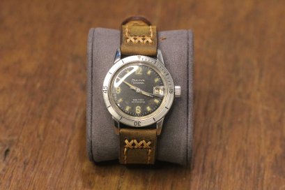 Bulova Snorkel 386-1 &#039;666 Feet&#039; Self-Winding Diver ปี 1968