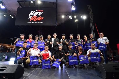 ยามาฮ่าจัดกิจกรรม Rev‘n Ride กิจกรรมสุดมันส์เอาใจสายสปอร์ตจัดเต็มไมล์ พร้อมคอนเสิร์ตสุดโจ๋จากโจอี้บอย
