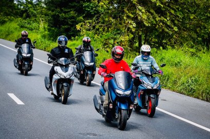 ทริปสบายๆ ขี่มอเตอร์ไซค์ ไปดูโมโตจีพี ที่สนามช้างฯ 