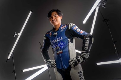 ธนกฤต ประทุมทอง นักบิดไทยยามาฮ่า เข้าร่วมฝึกอบรม