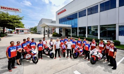 ไทยฮอนด้า เดินหน้าสนับสนุนนักบิดไทย 6 คน
