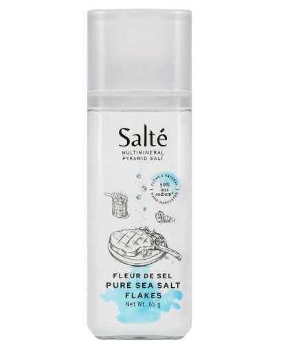 Pure Sea Salt Flakes Grinder 65 g (เกลือ)