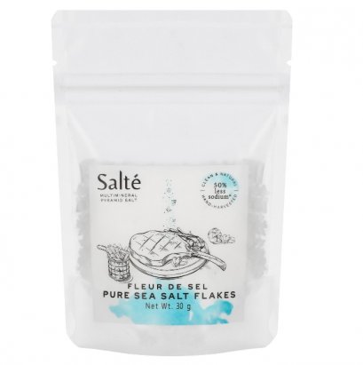 Pure Sea Salt Flakes Pouch 30 g (เกลือ)