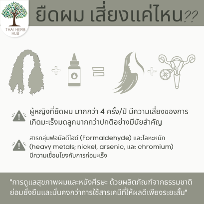 ยืดผม เสี่ยงแค่ไหน?? "ก่อให้เกิดมะเร็งมดลูกได้เลย จริงไหม??!!"