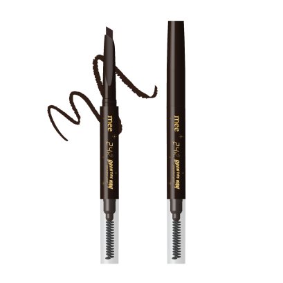 Mee 24hrs Brow This Way auto eyebrow pencil 01 Dark Brown