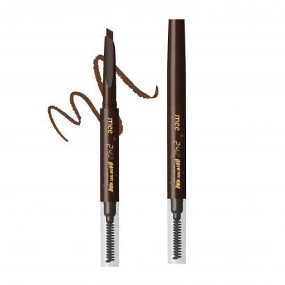 Mee 24hrs Brow This Way auto eyebrow pencil 02 Natural Brown