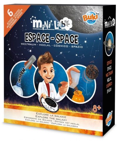 ของเล่นวิทยาศาสตร์ ชุดสำรวจอวกาศสำหรับเด็ก Mini Lab Space รุ่น 3014 ยี่ห้อ Buki France