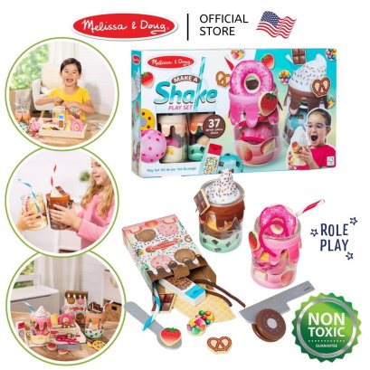 เล่นทำมิวค์เชค เล่นทำขนมหวาน Make a Milk Shake Play Set รุ่น 97284  ยี่ห้อ Melissa & Doug