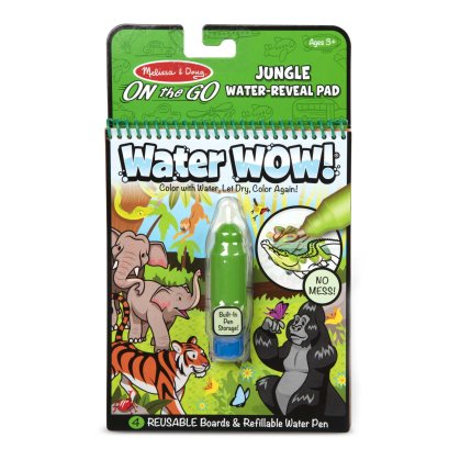 สมุดระบายสีด้วยน้ำรียูสซาเบิล รุ่นสัตว์ป่า Water Wow Space Jungle รุ่น 30176  ยี่ห้อ Melissa &amp; Doug