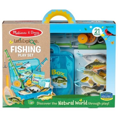 ชุดของเล่นแค้มปิ้ง ตกปลา Let's Explore Fishing Play Set รุ่น 30806 ยี่ห้อ Melissa & Doug