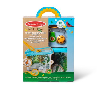 ชุดของเล่นจับและสังเกตแมลง Let's Explore Terrarium Observations Play Set รุ่น 30827 ยี่ห้อ Melissa & Doug