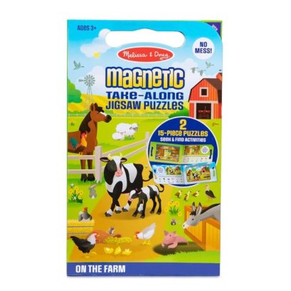 จิ๊กซอว์แม่เหล็ก รุ่นฟาร์ม Magnetic Jigsaw Puzzles - On the Farm รุ่น 32832 ยี่ห้อ Melissa & Doug