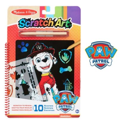 ชุดกระดาษศิลปะขูด รุ่น Marshall Scratch Art Pad Marshall รุ่น 33261 ยี่ห้อ Melissa & Doug