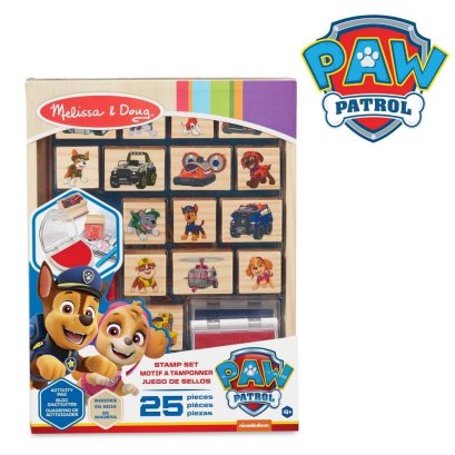 เซ็ทตรายาง PAW Patrol Wooden Stamps Activity Set : PAW Patrol  รุ่น 33264 ยี่ห้อ Melissa & Doug