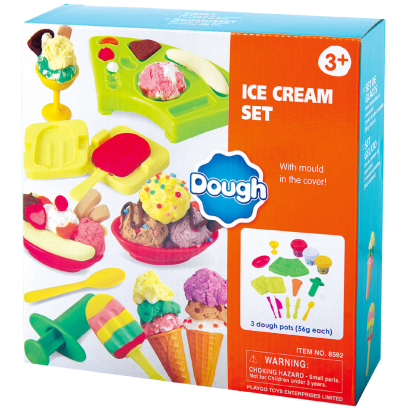 โดว์มินิเซ็ตไอศครีม Ice Cream Set (รุ่น 8592) ยี่ห้อ PLAYGO
