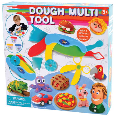 โดว์พร้อมอุปกรณ์มีดสวิสใหม่ Dough Multi Tool (รุ่น 8636) ยี่ห้อ PLAYGO