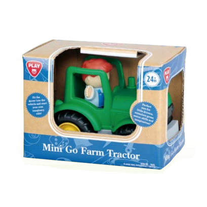 รถเทรคเตอร์พร้อมฟิคเกอร์ Mini Go Farm Tractor (รุ่น 9415) ยี่ห้อ PLAYGO