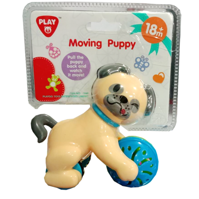 น้องหมาถีบบอล MOVING PUPPY (รุ่น 1661) ยี่ห้อ PLAYGO