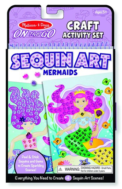 ชุดติดชิ้นตกแต่ง Squint Art - Marmaid รุ่น 9437 ยี่ห้อ Melissa &amp; Doug (นำเข้า USA)