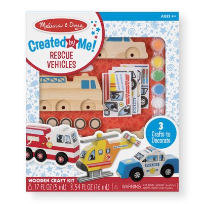 ชุดตกแต่งรถกู้ชีพ Rescue Vehicles Set รุ่น 9528 ยี่ห้อ Melissa &amp; Doug (นำเข้า USA)