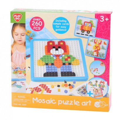 ตัวต่อโมเสค 260 ชิ้น Mosaic Puzzle Art (รุ่น 2097) ยี่ห้อ PLAYGO