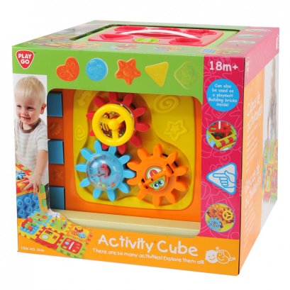 ลูกบาศก์กิจกรรม 6 เหลี่ยม Activity Cube (รุ่น 2146) ยี่ห้อ PLAYGO