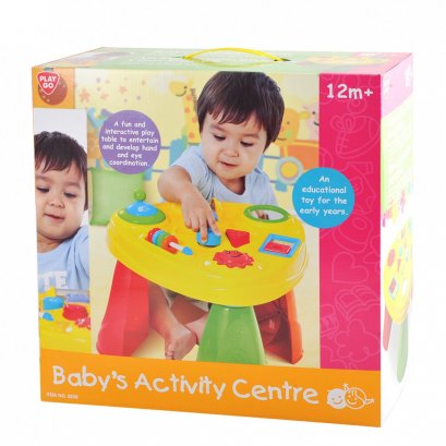 ชุดโต๊ะกิจกรรมเด็กเซ็ตเล็ก Baby' s Activity Center  (รุ่น 2238) ยี่ห้อ PLAYGO