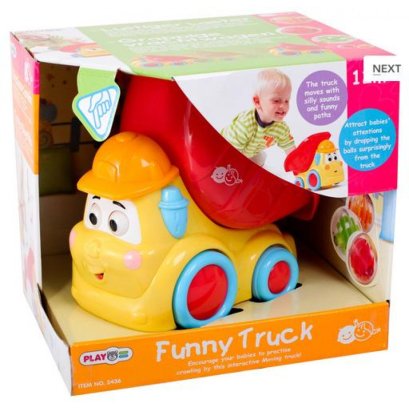 ชุดรถทรัคแสนซน Funny Truck (รุ่น 2436) ยี่ห้อ PLAYGO