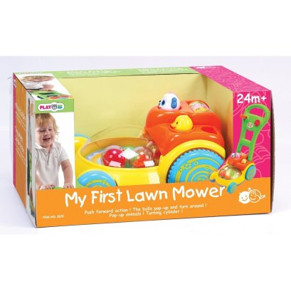 ชุดรถเข็นเสียงเพลง 3 สหายแสนซน My First Lawn Mower (รุ่น 2570) ยี่ห้อ PLAYGO