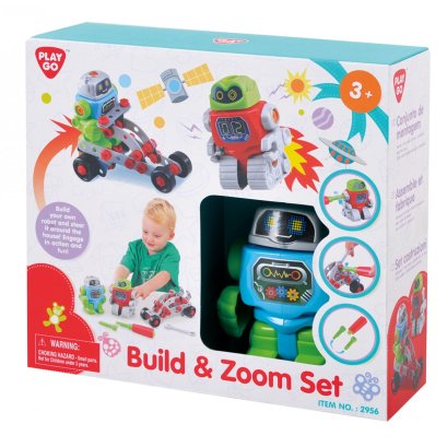 ชุดประกอบหุ่นยนต์ Build &amp; Zoom Set (รุ่น 2956) ยี่ห้อ PLAYGO