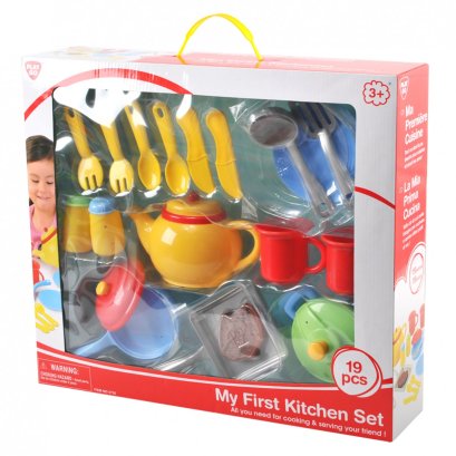 ชุดอุปกรณ์ครัวแบบเซ็ท My First Kitchen Set  (รุ่น 3720) ยี่ห้อ PLAYGO
