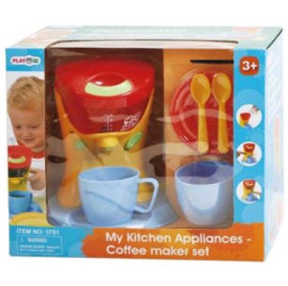 เครื่องครัวเซ็ตเครื่องชงกาแฟ My Coffee Maker Set (รุ่น 3781) ยี่ห้อ PLAYGO