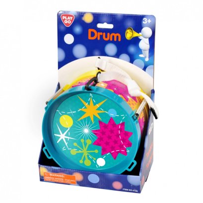 กลองเดี่ยว Drum (รุ่น 4105) ยี่ห้อ PLAYGO
