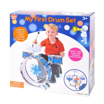 กลองคอมโบ 4 ใบ My First Drum Set (รุ่น 4500) ยี่ห้อ PLAYGO