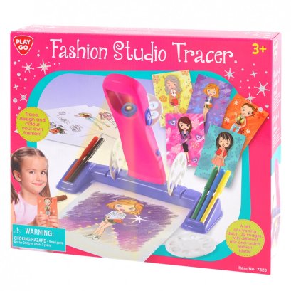 สตูดิโอไฟส่องวาดภาพแฟชั่น Fashion Studio Tracer (รุ่น 7828) ยี่ห้อ PLAYGO