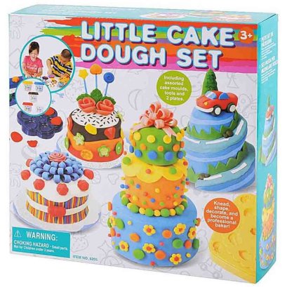 โดว์เซ็ตเค้กแสนอร่อย Little Cake Dough Set  (รุ่น 8205) ยี่ห้อ PLAYGO