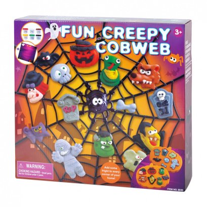 ฮัลโลวีนโดว์ตาข่ายใยแมงมุม Fun Creepy Cobweb (รุ่น 8540) ยี่ห้อ PLAYGO