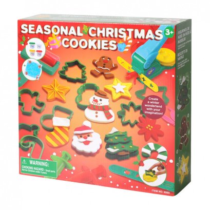 โดว์เซ็ตคุกกี้แซนต้าและเพื่อน Seasonal Christmas Cookies (รุ่น 8565) ยี่ห้อ PLAYGO